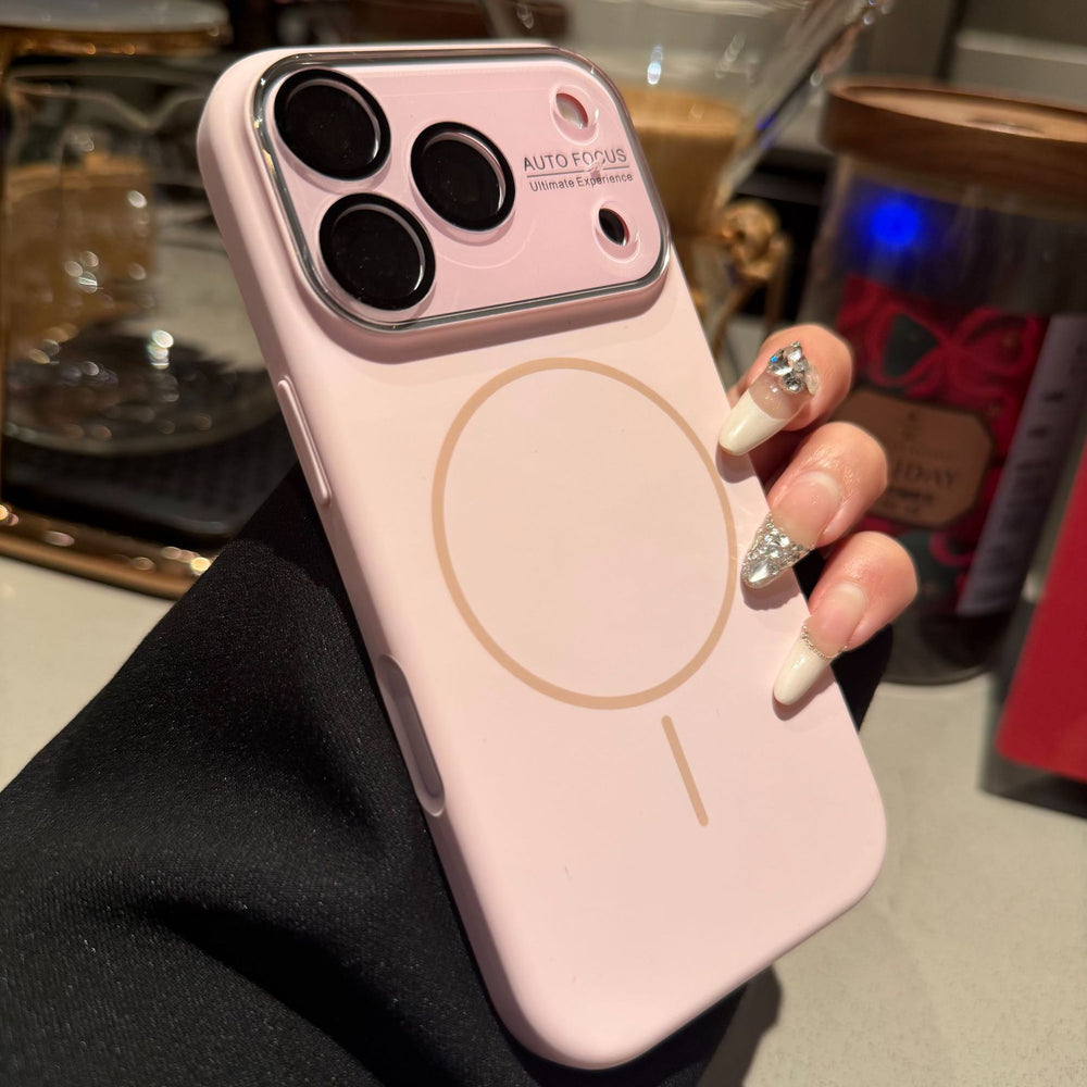 Instantly transform your phone with this ultra-thin, liquid silicone magnetic case featuring 17 large viewing windows. compatible with iphone 16 and iphone 15, offering superior protection