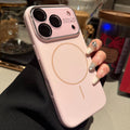 Instantly transform your phone with this ultra-thin, liquid silicone magnetic case featuring 17 large viewing windows. compatible with iphone 16 and iphone 15, offering superior protection