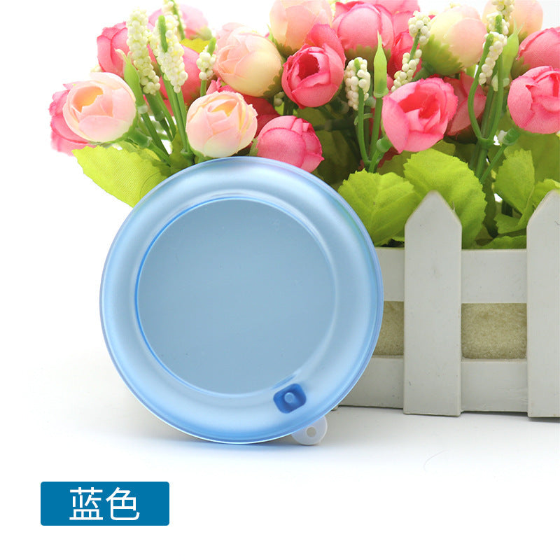 Orthodontic retainer box rotating small tooth box, portable denture box tooth storage box, braces storage box wholesale