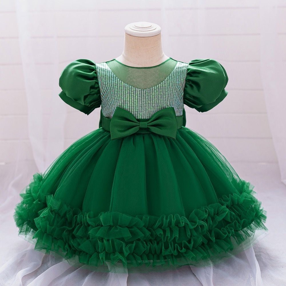 Girls' birthday dress princess dress summer  new children's summer outfit stylish dress baby summer dress