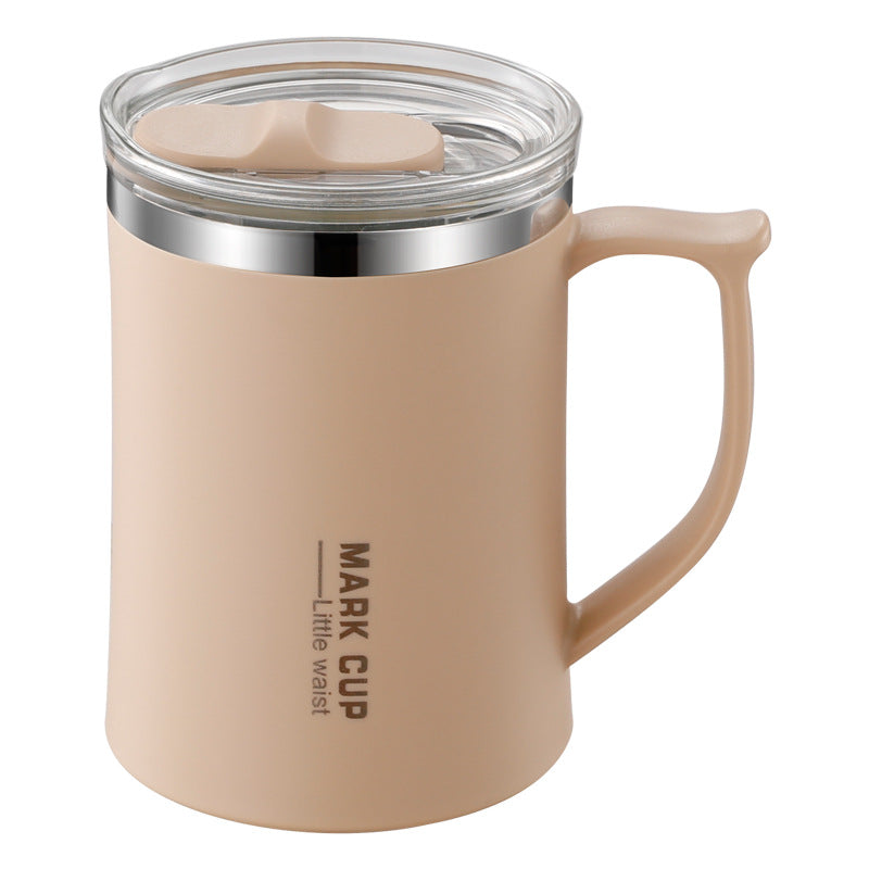 Stainless steel mug - large capacity office gift - tea infuser cup - insulated coffee mug - portable student water bottle