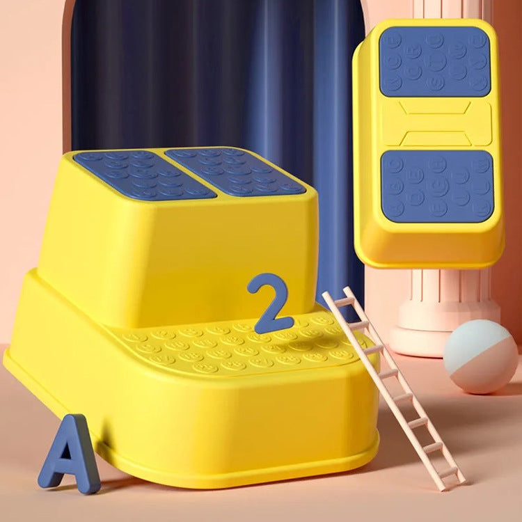 Kids step stoolfor homeplastic step stool small bench baby foot stool hand washing step face washing foot stool