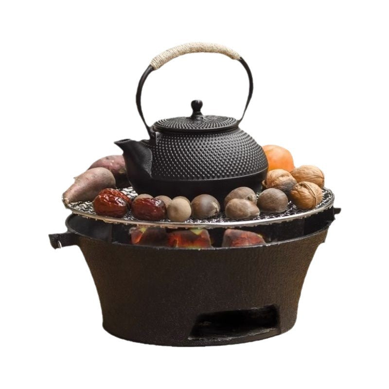 Cast iron charcoal stove for making tea by the stove, heating stove, for home carbon stove, charcoal stove, charcoal stove, tea making hot pot barbecue stove