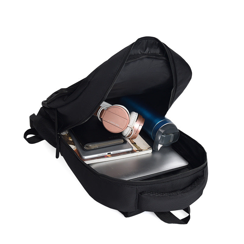 Oxford cloth middle school student schoolbag new men's fashion business computer bag double shoulder outdoor travel backpack wholesale