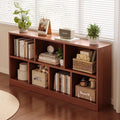 Bookshelf storage rack simple floor-standing wall-mounted storage cabinet rental house multi-layer living room for home bedroom small bookcase