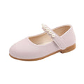 spring/autumn korean style new girls' leather shoes, export order, princess flats, children's velcro performance dance shoes