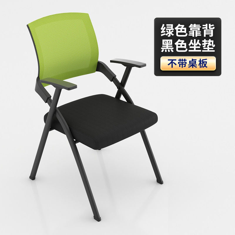 Conference writing board table and chair office chair all-in-one conference room meeting foldable chair foldable training chair with table board chair