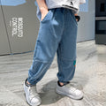 Boys' summer pants: mosquito-proof, lightweight denim shorts for kids - new  casual collection (sizes for mid-to-large children)