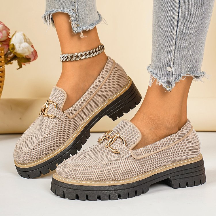 spring/autumn new arrival: women's plus-size loafers for cross-border e-commerce. wholesale available. dropshipping to  and  supported. size 43
