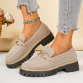 spring/autumn new arrival: women's plus-size loafers for cross-border e-commerce. wholesale available. dropshipping to  and  supported. size 43