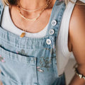 european and american cross-border  overalls fashion denim floral print casual sleeveless overalls jumpsuit for women