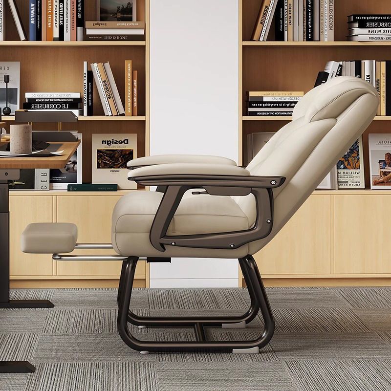 Reclining leisure sofa chair, study chair, fixed foot arch chair, home computer chair, desk chair, office executive chair