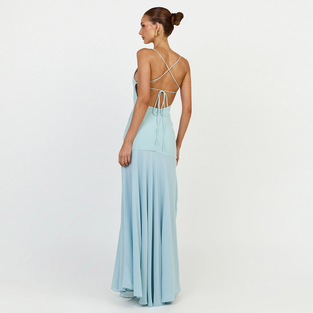 C7757 cross-border    new women's high-end light formal dress for dates and banquets