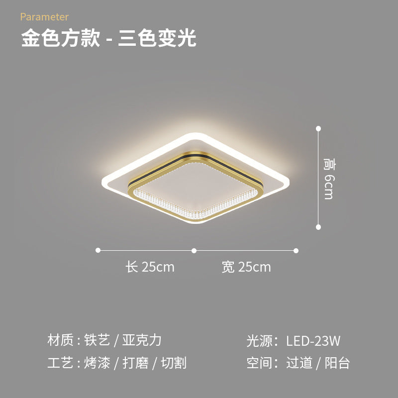 [Strict selection] Aisle light corridor light led ceiling light Internet celebrity explosion balcony creative personality Nordic lamps