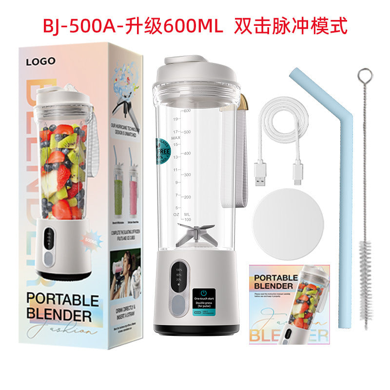 Portable juicer - cross-border automatic fresh juice maker - smoothie blender - high-capacity crushing juicer cup