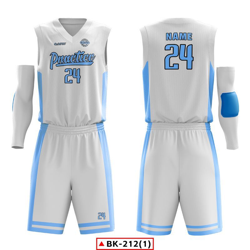 2024 new basketball jersey suit men's custom college student sports training game jersey American basketball jersey printing