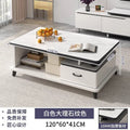 Modern minimalist tv stand for living room, compact home, floor-standing extendable 2025 new style coffee table and tv cabinet combination