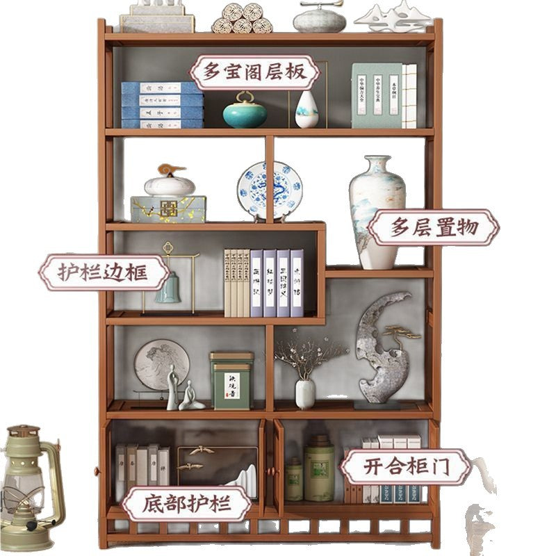 Bogu rack duobao pavilion tea display cabinet free shipping living room new chinoiserie storage rack ancient ornaments cabinet bookshelf storage rack