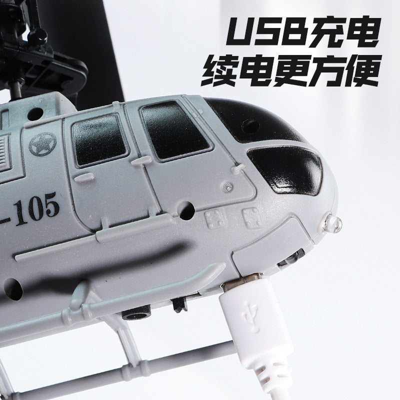 hot-selling remote control helicopter, kids' sensory aircraft, rechargeable, drop-resistant, hovering flight toy - wholesale