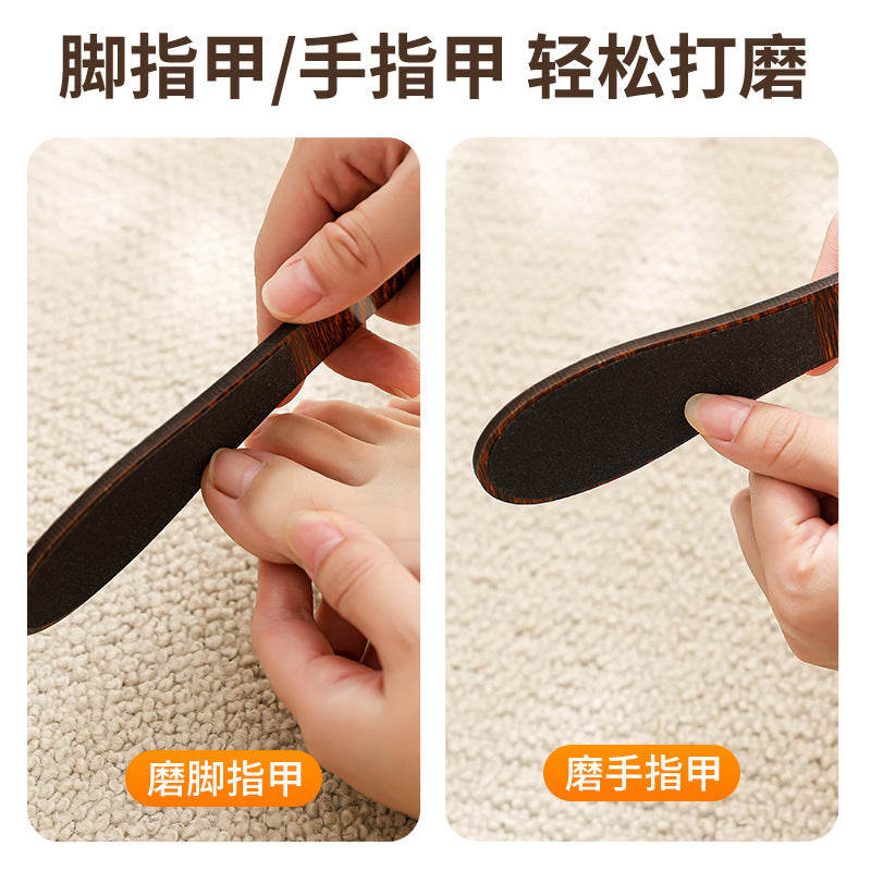 Cross-border disposable sandpaper foot washboard foot grinder to remove dead skin calluses tool foot grinder double-sided foot board file to rub feet