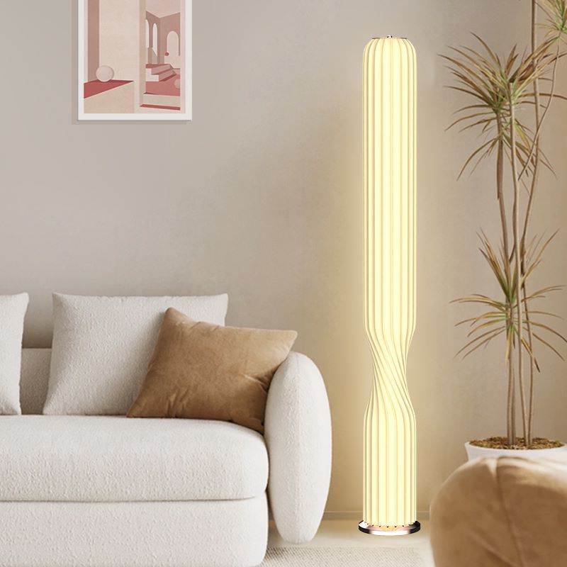 Creative art influencer 3d printed floor lamp - bedroom bedside, living room, hotel, restaurant - minimalist modern standing floor light