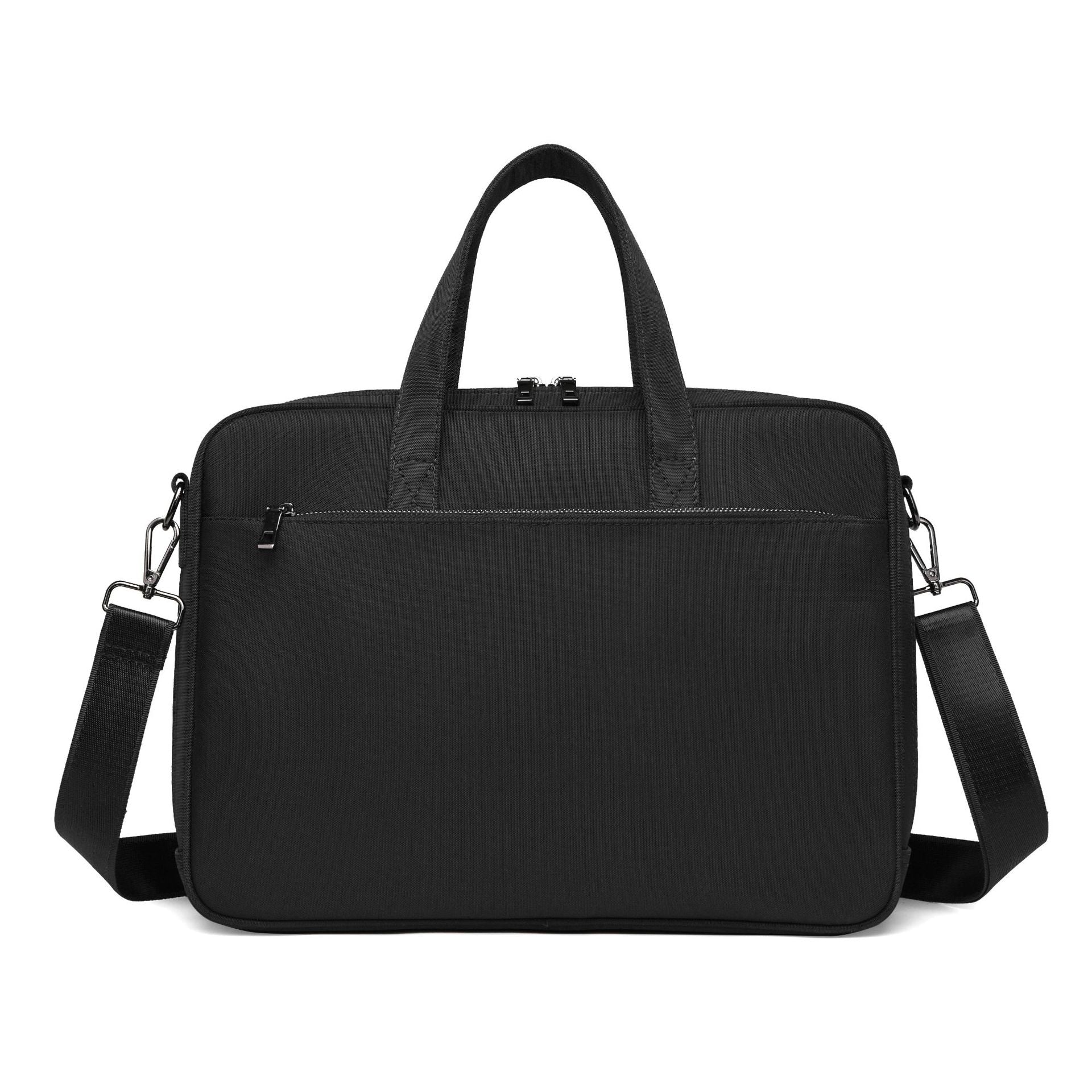 Factory wholesale computer bag new large-capacity business handbag can be hung on business trips, light and simple messenger bag