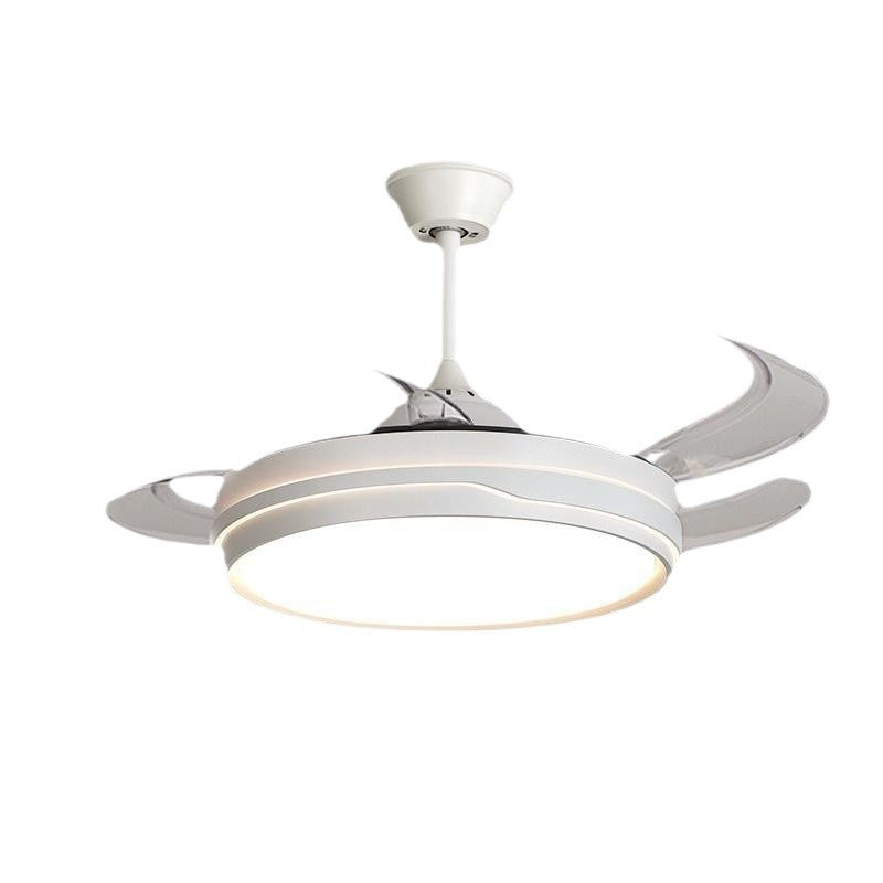 [Wow] 2025 new Zhongshan advanced sense intelligent silent fan light invisible fan light chandelier ceiling fan light