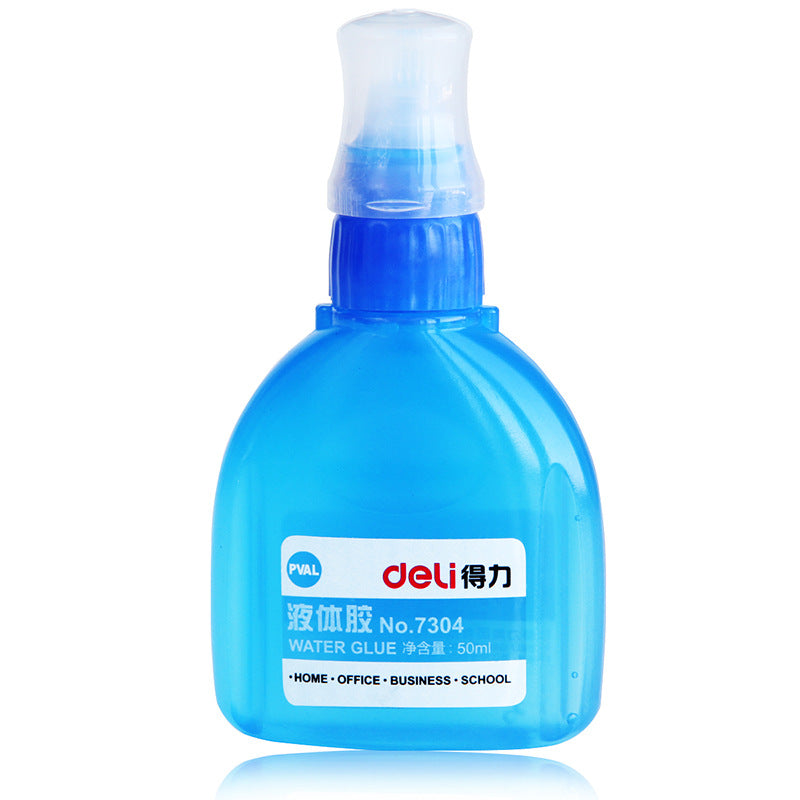 Deli liquid glue student handmade DIY glue large capacity office stationery barrel liquid glue wholesale