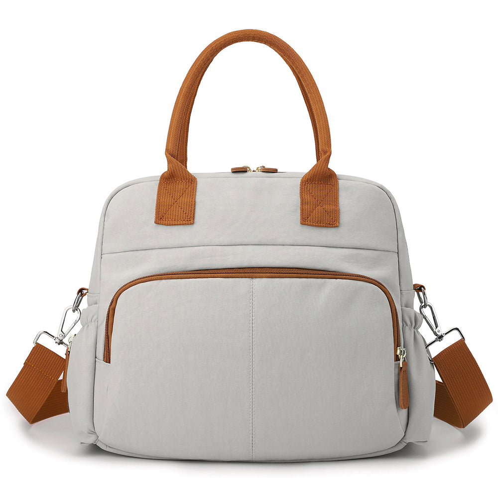 New fashionable mommy bag - tote style hospital bag, insulated bottle holder, large capacity maternity bag, multifunctional pregnancy bag for expecting mothers