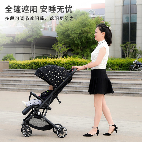 New Baby Three Folding Pocket Cart High View Trolley Portable Travel Sitting Stroller