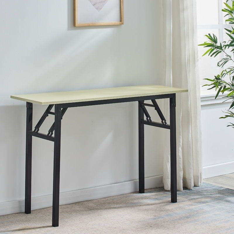 Simple bench desk office desk computer desk dining table training desk folding portable conference table thickened square table rectangular table