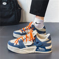 2025 spring new men's shoes: trendy, versatile casual sneakers, original niche thick-soled panda skate shoes for men