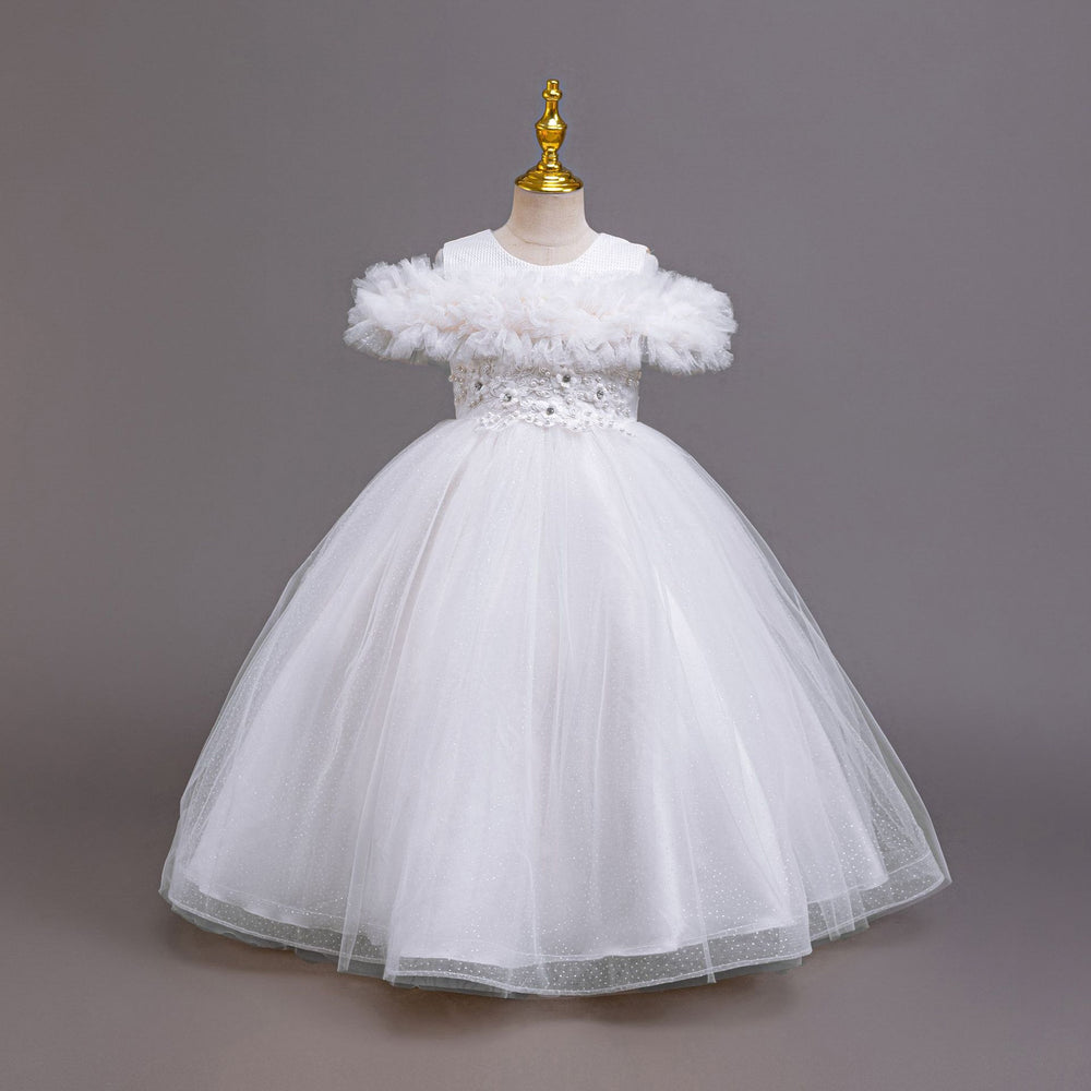 New in stock: girls' tutu princess dress - perfect for flower girls, piano recitals, and special occasions