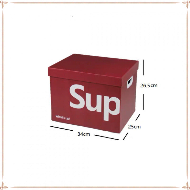 Internet celebrity storage box carton ins wind toys clothing paper snacks book trunk storage box gift box sup
