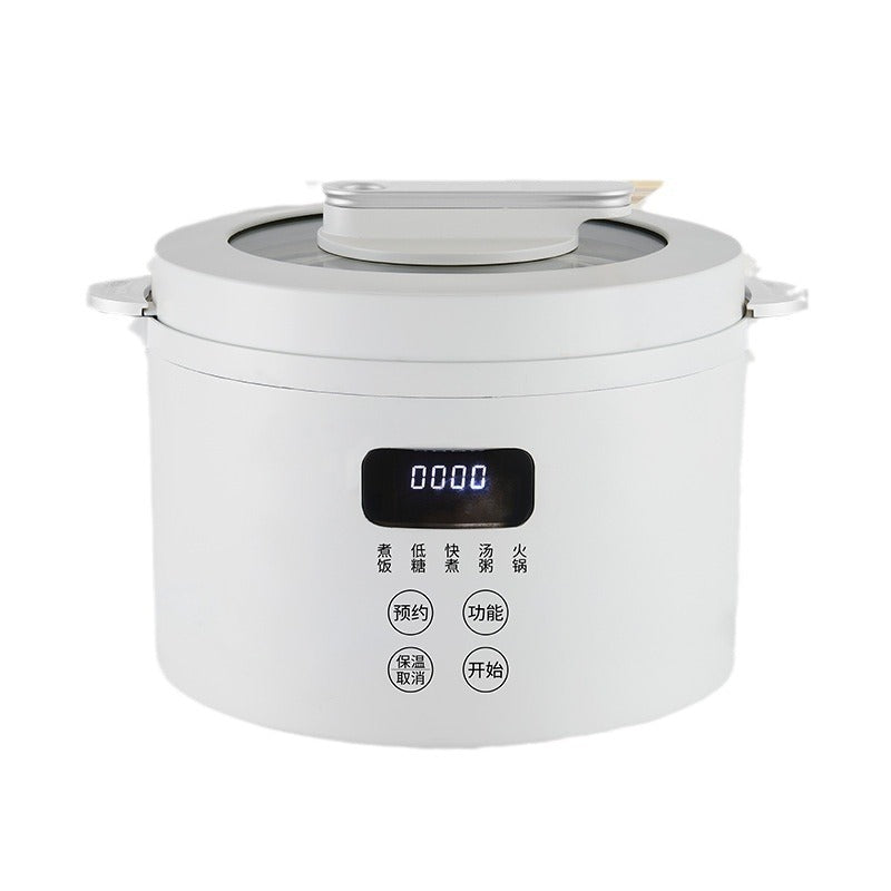3l micro-pressure rice cooker - smart non-stick electric rice cooker, multifunctional with timer, steaming, simmering, and braising - compact electric pressure cooker for home use
