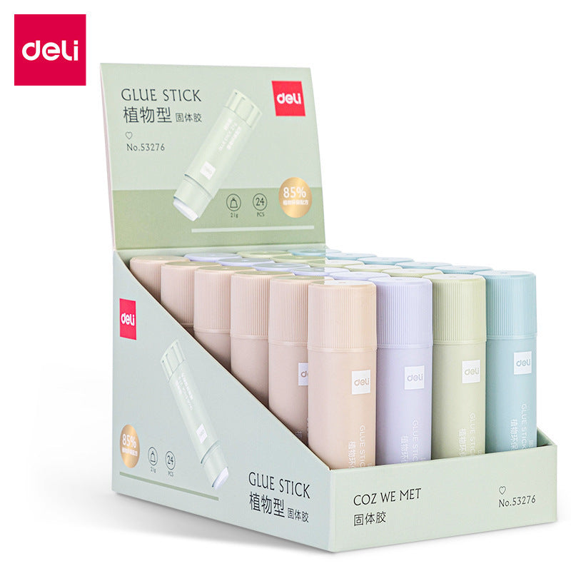 Deli 7101/7102 Solid glue High viscosity Children's handmade solid glue Stationery glue pen Solid glue stick Wholesale