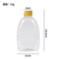 Honey plastic squeeze bottle fried chicken sauce tip cap salad juice squeeze condiment bottle transparent plastic refill bottle wholesale