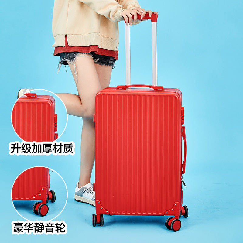 Luggage ins Internet celebrity trolley suitcase 20 inch personality 28 men and women universal wheel 22 password trolley case
