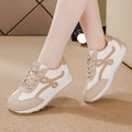 Women's casual leather sneakers - authentic spring/autumn new arrivals: soft sole, lightweight, breathable, non-slip, comfortable running shoes