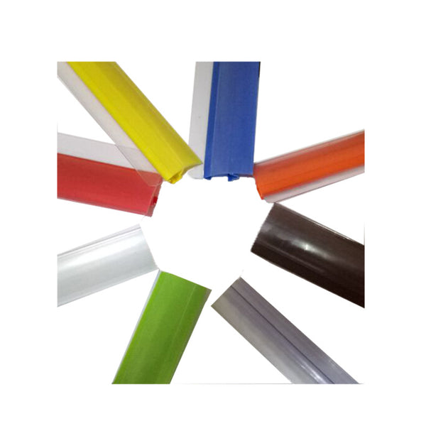 Supermarket Shelf Accessories Deluxe High Edge Arc Price Bar Single-sided Double-sided Accessories Gear Pole Light Box Arc Square Light Box