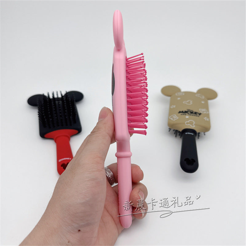 Kids' cartoon massage comb, girls' detangling comb, baby air cushion comb, elastic lacquer comb - wholesale in-stock from manufacturer