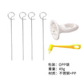Cyclone potato potato tower skewer spiral slicer bbq potato tower hand slicer vegetable skewer hand potato cutter