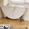 Dining table for homesmall apartment foldable table retractable dining table foldable large round table modern casual dining table