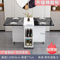 Color note: 1.2m [rubber wheels] single table, no stool