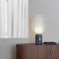 Italian fendi casa marble table lamp - designer style bedroom bedside lamp - living room high-end ambiance light