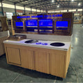 Mizumura bibimbap commercial buffet table bibimbap table snack catering hot pot barbecue restaurant refrigerated and sterilized buffet
