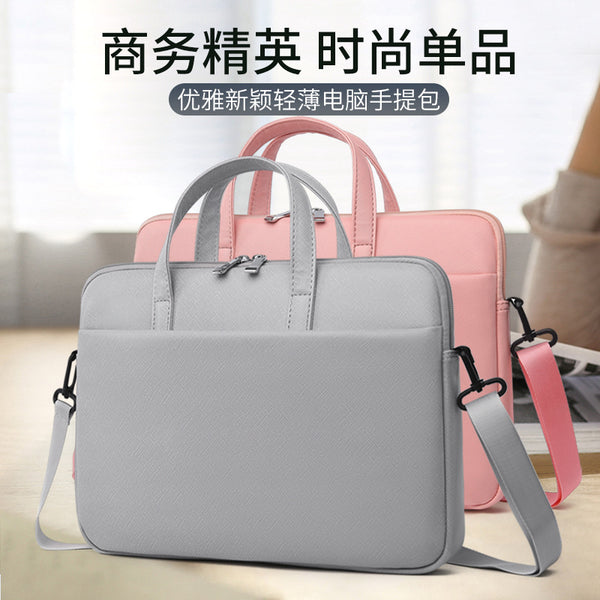 Laptop bag 13 inch 14 inch liner bag can be printed LOGO men's and women's business notebook bag handbag wholesale