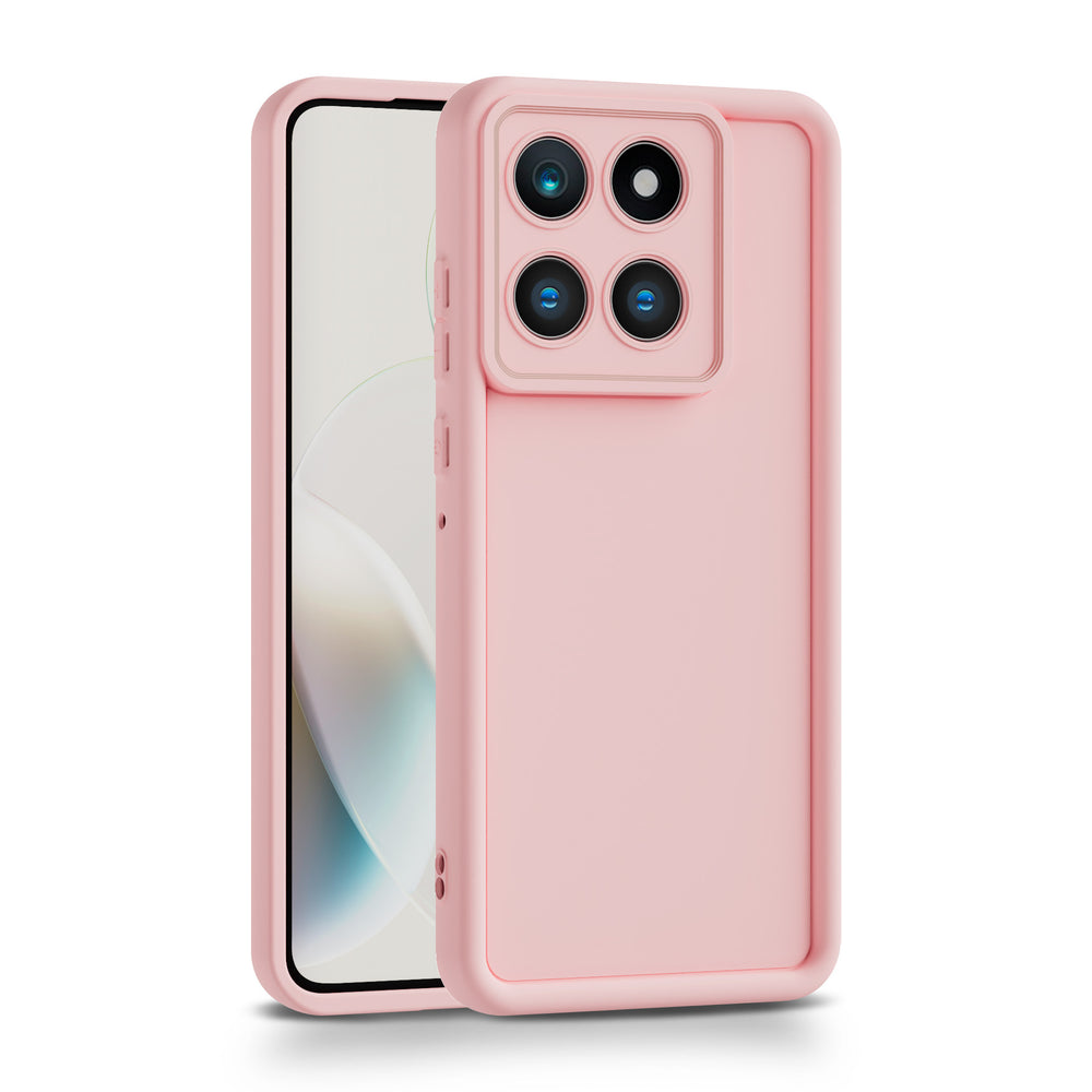 Suitable for moto edge 60 fusion all-inclusive casual mobile phone case motorola pure color anti-fall mobile phone case