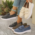 spring new arrivals: plus-size chunky sole casual flats for women (sizes 36-43). wholesale available. dropshipping to  accepted