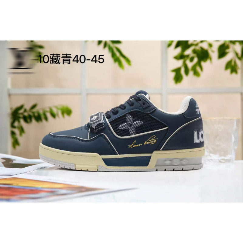 European market men's and women's bread shoes, height-increasing chunky sole dad shoes, fashionable and versatile sneakers, couple's skate shoes